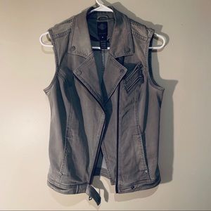 Harley-Davidson Black Label Zip-Up Moto Vest